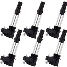 OCPTY Set of 6 Ignition Coils Compatible for Chev-y/Buick/Cadillac 2004-2009 fit for OE UF375 C1508 IC505