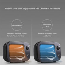 Zyyqt Desktop PTC Ceramic Heater, Energy Saving, Low Consumption Hot and Cold Air, with Adjustable Thermostat, with Quiet Overheat Protection, 500W (Color : Yellow)