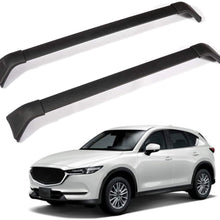 INEEDUP Cross Bars Roof Rack Fit For 2017-2019 for Mazda CX-5 Sport Utility 4-door OE Style Bolt-On Roof Rack Rail Cross Bar Luggage Cargo Carrier,2-Pack
