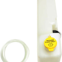 Windshield Washer Tank Assembly compatible with Chrysler PT Cruiser 05-08 W/Pump and Cap Convertible