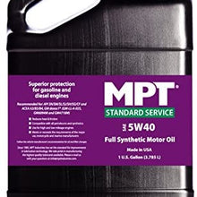 MPT MPT-251 5W-40 Standard Service Full Synthetic Motor Oil - 128 fl. oz.