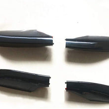 ITrims Car Accessories Roof Rack Rail End Protector Cover Shell Cap 4PCS for Toyota Prado J120 FJ120 2003-2009