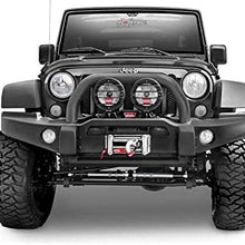 WARN 97550 9.5cti Series 12V Electric Winch with Steel Cable Rope: 5/16" Diameter x 125' Length, 4.75 Ton (9,500 lb) Pulling Capacity