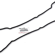 GENUINE TOYOTA LEXUS OEM RH/LH ENGINE VALVE COVER GASKETS + SPARK PLUG SEALS SET