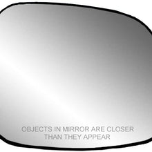 Fit System 30241 Passenger Side Heated Replacement Mirror Glass with Backing Plate
