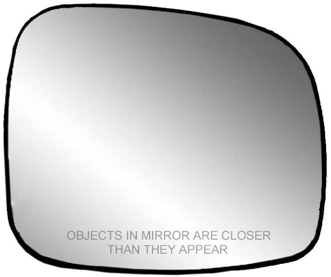 Fit System 30241 Passenger Side Heated Replacement Mirror Glass with Backing Plate