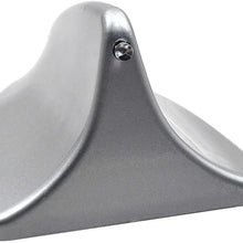 Universal Car Auto Shark Fin Roof Antenna Radio Decorate Aerial Cover (SILVER) by Folconroad [US Warehouse]
