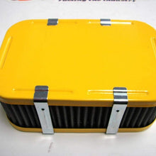 Allstate Carburetor AC2000F-7 - Weber Carburetor Air Cleaner Powder Coated Yellow DGV DGAV DGEV 32/36 2 1/2"