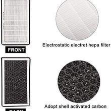 Tesla Model 3 & Y HEPA Air Filters Purifiers with Activated Carbon [ 2 Set ]