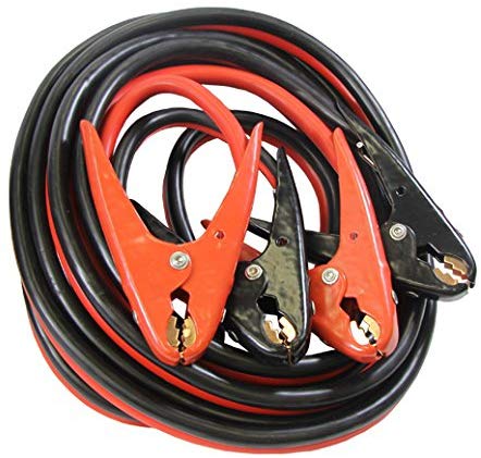 FJC (45244) 20' 2-Gauge Booster Cable with 600 Amp Rating Parrot Clamp