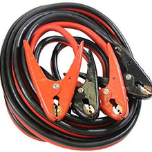 FJC (45244) 20' 2-Gauge Booster Cable with 600 Amp Rating Parrot Clamp