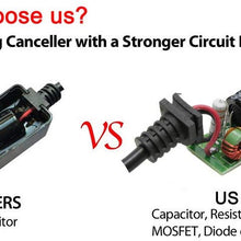SOCAL-LED 2x H4 9003 LED Decoder Upgraded Strong Canbus Error Code Warning Canceller Anti Flicker Relay Adapter
