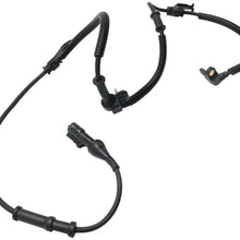 ABS Speed Sensor compatible with Ford Explorer/Mountaineer 06-10 Front 2 Male Pin-Type Terminals