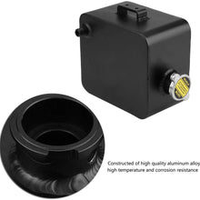 KIMISS Aluminum Universal 2.5L Engine Coolant Expansion Tank Tank with Cap