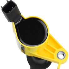High Performance Ignition Coil 8 Pack For Ford F150 Mercury Lincoln V8 V10 4.6L 5.4L 6.8L Compatible with DG511 C1541 FD508 (Yellow)