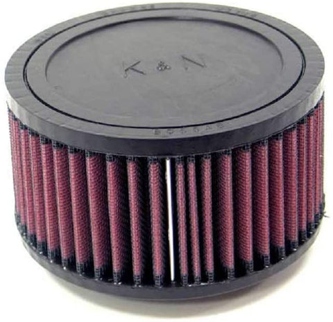 K&N Universal Clamp-On Air Filter: High Performance, Premium, Washable, Replacement Engine Filter: Flange Diameter: 2.4375 In, Filter Height: 3 In, Flange Length: 0.625 In, Shape: Round, RU-0870