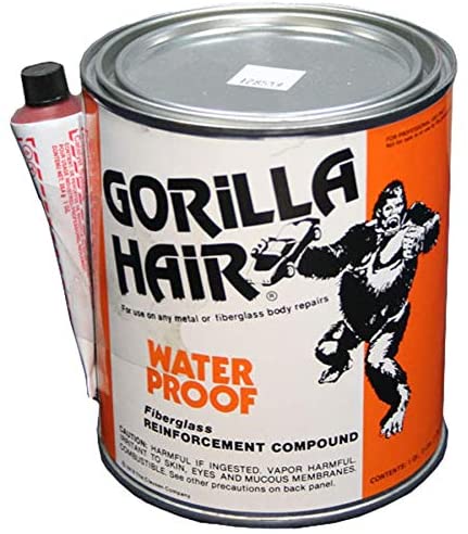 Gorilla Hair Body Filler Putty Quart Can