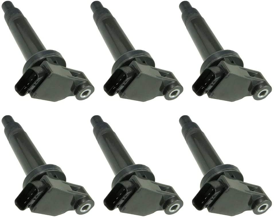 6 PCS Ignition Coil For V6 3.0L 00-04 AVALON / 02-06 CAMRY / 01-03 HIGHLANDER SIENNA - 99-03 ES300 RX300