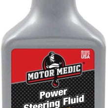 Niteo Motor Medic M2714H/6-6PK Power Steering Fluid with Stop Leak & Conditioner for Honda and Acura - 12 oz, (Case of 6)