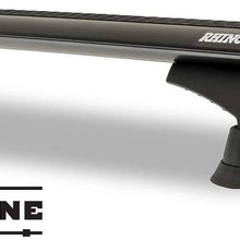 Rhino Rack 2018-2021 Compatible with Jeep Wrangler JL 4dr SUV Hard Top Vortex RCL Black 3 Bar Backbone Roof Rack JB0896