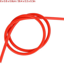 Car Ignition Cable, 8mm Silicone Spark Ignition Cable Wire Car Auto Accessory Replacements Part 1 Meter (Red)
