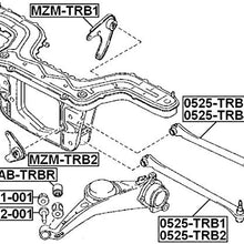 Al8Z5A638A - Arm Bushing (for Rear Arm) For Ford - Febest
