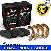 Centric FRONT and REAR Ceramic Brake Pads Plus Shoes Fits Honda Insight, Honda Civic DX LX