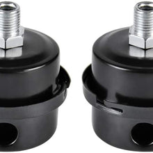 TC·BL Air Compressor Metal Muffler Silencer Filter 2PCS