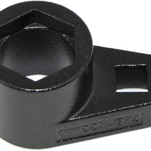 3/8-Inch Drive by 7/8-Inch Oxygen Sensor Socket，Oxygen Sensor Socket - 648691 High-performance chrome molybdenum steel construction Wire Gate Accesses Sensor from The Side, Preventing Damage to Wires