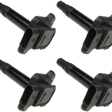 4 PCS Ignition Coil For L4 1.8L 97-00 A4 / 00-01 TT QUATTRO - 99-00 BEETLE / 00-00 GOLF PASSAT