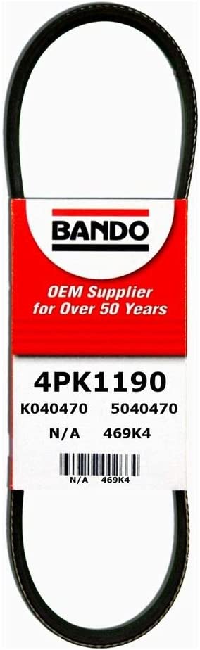 Bando 4PK780 OEM Quality Serpentine Belt (4PK1190)