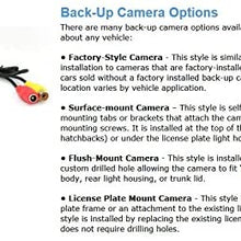 Master Lock 4843DATSEN Vehicle Back Up and Hitch Alignment Camera with 3.5 Inch Color Monitor