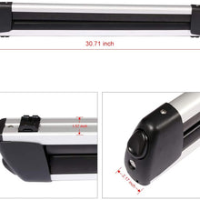 OCPTY Roof Rack Ski Carriers Rack Ski and Snowboard Carrier w/Key
