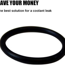 T-pipe Coolant Leak Repair Gaskets, Engine Radiator Hose And Reservoir Expansion Tank Hose O-Ring Kit Seals for Ford F-150 & F-250/350/450/550 Super Duty 2011-18/Replacement DR3Z8566A & 2x BC3Z8590F