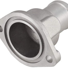 Aluminium Engine Cooling Radiator Coolant Hose Flange Fit for Audi A6 Seat Cordoba Skoda Felicia VW Jetta Santana Scirocco Passat Polo Golf Lupo Vento Corrado Transporter Caddy Addy 026121145E