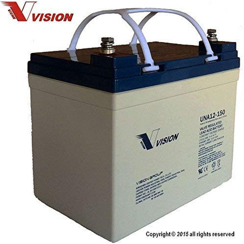 Vision UNA12-150 Battery
