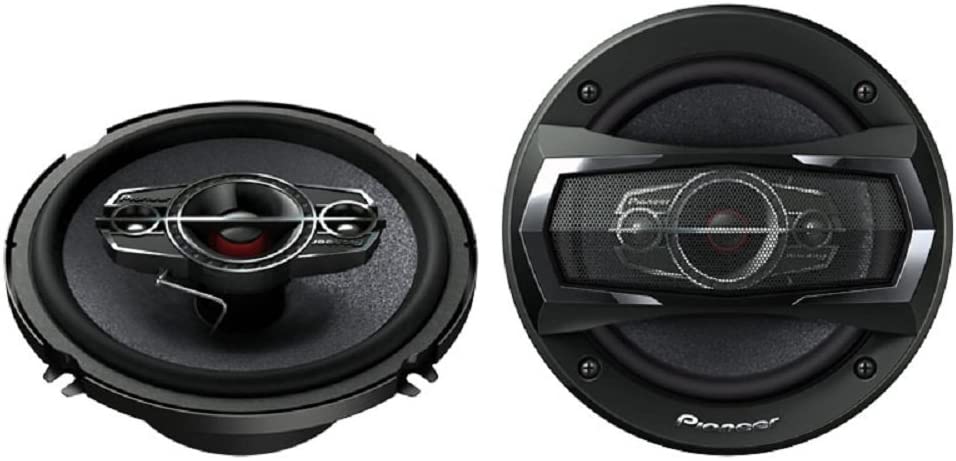 Pioneer TS-A1685R 350 Watts 4-Way Car Speakers, 6 1/2 Inch - 6 3/4 Inch, 1 Pair (Discontinued by Manufacturer)