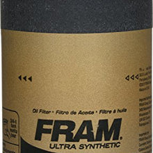 FRAM Ultra Synthetic Automotive Replacement Oil Filter, Designed for Synthetic Oil Changes Lasting up to 20k Miles, XG3600 with SureGrip (Pack of 1)