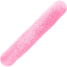 BDK Faux Fur Steering Wheel Cover for Women – Wool Sheepskin Fleece Warm and Cozy Comfort for Hands in Winter, Universal Fit for Steering Wheel Sizes 14.5 15 15.5 (Pink)