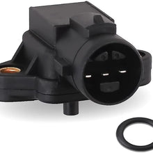 Old Driver Honda Acura ISUZU Replacement Manifold Absolute Pressure MAP Sensor 079800-3000 For 1995 1996 1997 1998 1999 2000 2001 2002 2003 2004 2005 Acura Honda Accord Civic CR-V Odyssey S200 OASIS