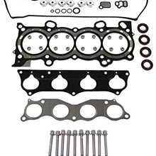 DNJ Head Gasket Set with Head Bolt Kit For 2002-2006 for Honda CR-V 2.4L 2354cc 144cid L4 DOHC