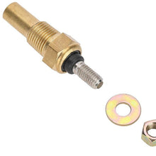 Electrical Temperature Sender,Water/Oil Temp Temperature 1/8 NPT Electrical Sender Transmitter Sending Unit Temp Sensor