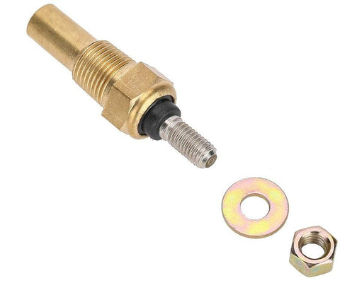 Electrical Temperature Sender,Water/Oil Temp Temperature 1/8 NPT Electrical Sender Transmitter Sending Unit Temp Sensor