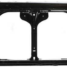 Radiator Support Assembly Compatible with 1998-2011 Ford Ranger Black Steel