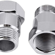 2 PCS Oxygen O2 Sensor Defouler Straight M18 X1.5 Mounting Bung Fitting Stainless Steel