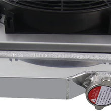 OzCoolingParts 3 Row Core All Aluminum Radiator + 14" Fan w/Shroud(Cover) for 1960-1966 61 62 63 64 65 Ford Mustang/Falcon/Ranchero, 1924 Mercury Comet
