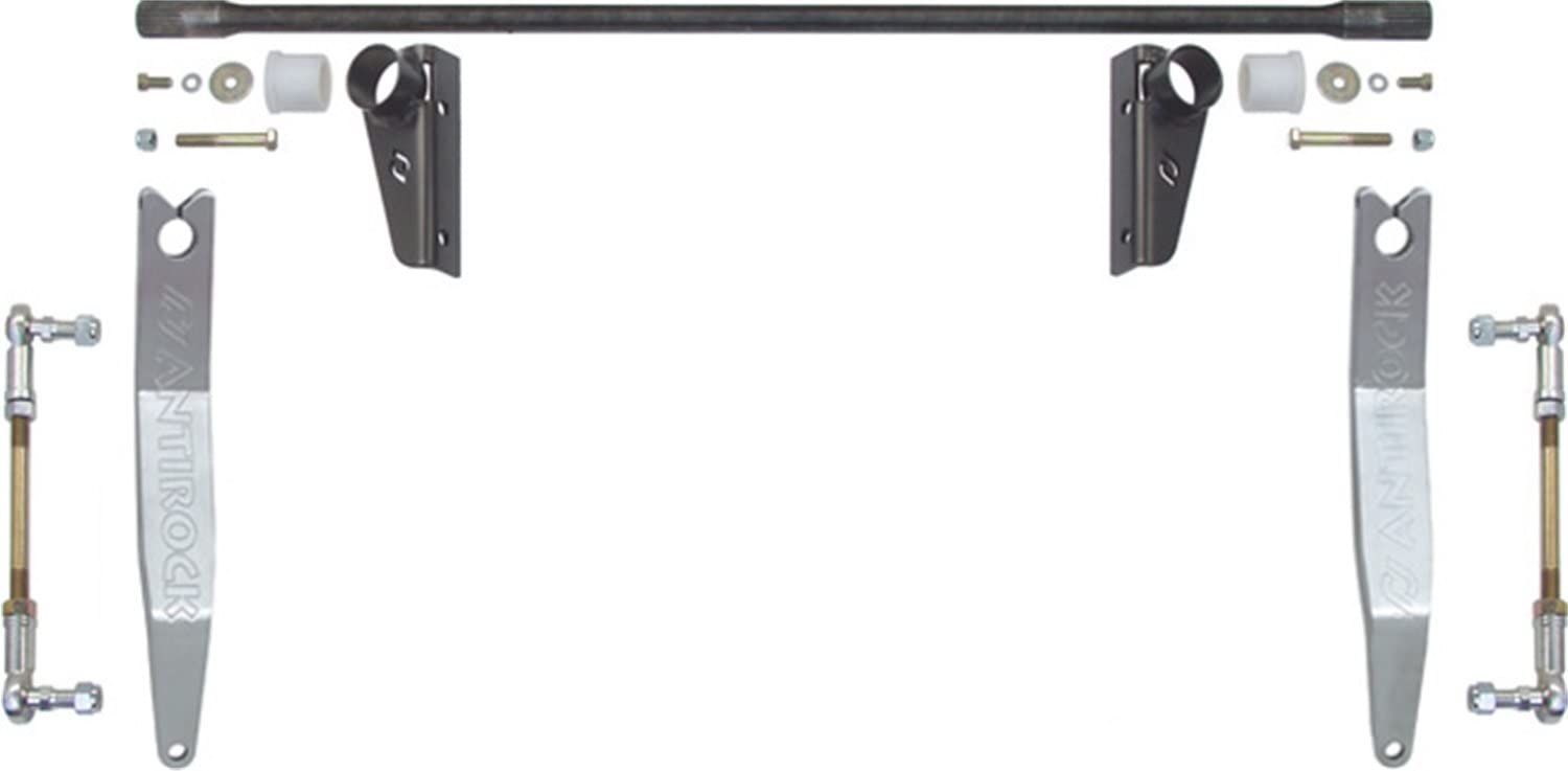 Currie Enterprises CE-9900JKFSA JK ANTIROCK Front Sway Bar Kit with Steel Frame Brackets and Aluminum Arms