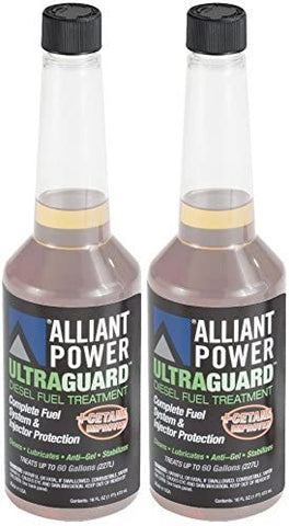 Alliant Power ULTRAGUARD Diesel Fuel Treatment - 2 Pack of Pints # AP0501