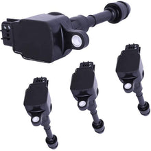 Motorhot Pack of 4 Ignition Coil on Plug fit for 02-06 Nissan Altima Sentra X-Trail 2.5L L4 Compatible with UF350 UF-350 C1398