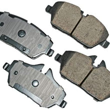 Akebono EUR1308 Euro Ultra Premium Ceramic Disc Brake Pad Kit